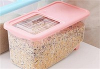 High Quality Plastic Food Airtight Rice Storage