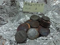 1976-1979 Lincoln head pennies