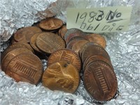 1983 Lincoln head pennies