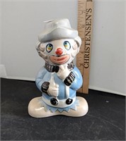 Double Faced Clown Figurine