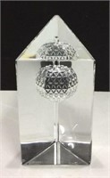 Waterford 2000 Ball Drop Paperweight K16G