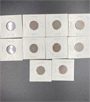 10pcs U.S. Indian Head Pennies