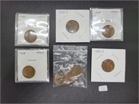 Lot of 13 Lincoln Cent 1920-1929
