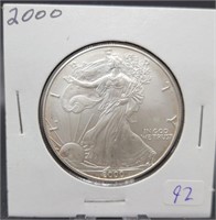 2000 US Silver Eagle - BU