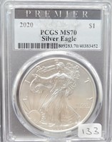 2020 US Silver American Eagle Dollar