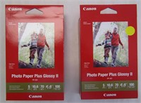 200 Canon Sheets 4x6 Glossy Photo Paper