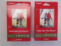 200 Canon Sheets 4x6 Glossy Photo Paper