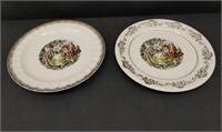 Menuet ceramic plate and other plate