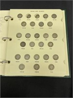 Mercury Dime Set, 74 Coins, Key Dates: 1921, 21d,