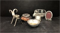Pewter  Assortment & Picture Frames