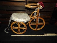 Bamboo Tricycle Display 19" x 9" x 15"