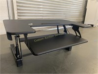 Black 36” Desk Riser