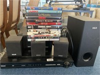 RCA DVD player w/ Surround & DVD’s