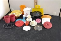 Vintage Plastic Child's Dishes