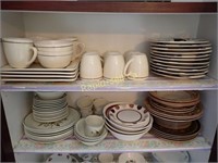 Dinnerware: Brown Tones