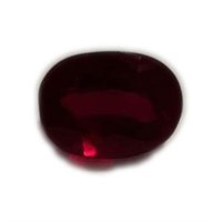 Genuine 7.57 Ct Oval Cut Ruby Certified Gemstone