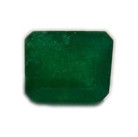 Genuine 9.22 Ct Emerald Certified Gemstone