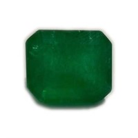 Genuine 8.72 ct Emerald Certified Gemstone