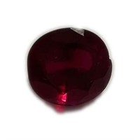 Genuine 9.67 ct Oval Cut Ruby Certified Gemstone