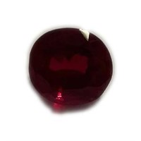 Genuine 8.92 ct Round Cut Ruby Certified Gemstone