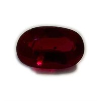 Genuine 8.42 ct Oval Cut Ruby Certified Gemstone