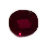 Genuine 6.92 ct Oval Cut Ruby Certified Gemstone