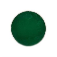 Genuine 8.67 ct Round Cut Emerald Cert. Gemstone