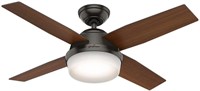 Hunter Dempsey Indoor Ceiling Fan  LED Light 44"