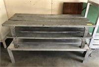 3 ALUMINUM 48” DUNNAGE RACKS