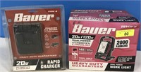 BAUER 20V DUAL POWER WORK LIGHT,