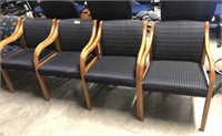 4 OFFICE SIDE CHAIRS