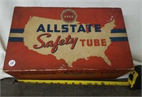 Sears, Roebuck Allstate Safety tube box