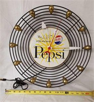 Vintage electric Pepsi Clock