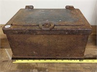 Cast iron strong box