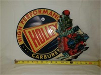 Holley High Performance Carberator sign