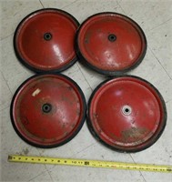 4 vintage Soapbox wheels