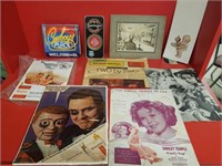 Vintage advertising,  Shirley Temple, Cupie
