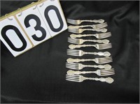 Gorham Strasbourg sterling flatware x11