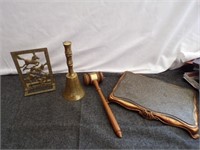 Brass Display Stand, Brass Bell