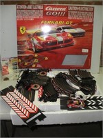 Carrera Ferrari GT Slot Car Race Car Set W/2 Cars