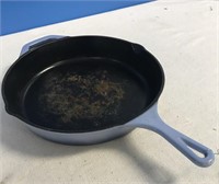 HAMILTON BEACH ENAMELED CAST IRON FRY PAN