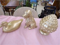 Gold Painted Ceramics
