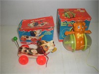 (2) Vintage Fisher Price Toys