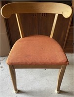 VINTAGE DREXEL  WOOD DESK CHAIR