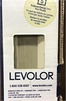 NEW LEVOLOR BEIGE CORDLESS DARKENING BLINDS