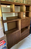 WOOD WALL UNIT SECRETARY