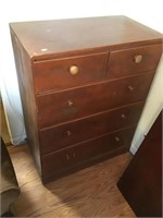 Wood Chest Of Drawers 26x16x34