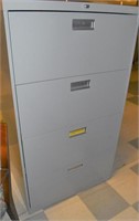 STELCASE 5 DRAWER LATERAL FILE