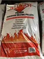 10 Bags Pell-hot Premium Hardwood Pellets 40lb.