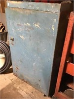 Metal Cabinet On Casters 20x20x36 Contents Inside